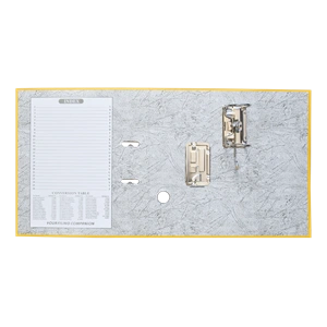 Iratrendező A4, 7,5cm,lapraszerelt, Bluering® Smart sárga