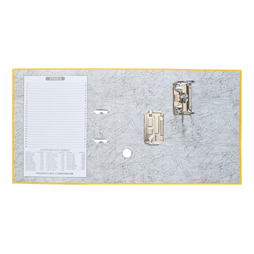 Iratrendező A4, 7,5cm,lapraszerelt, Bluering® Smart sárga