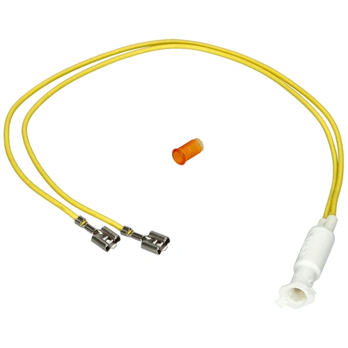 KIFUTÓ Glimlámpa sárga hüvelyes vezetékes 1W