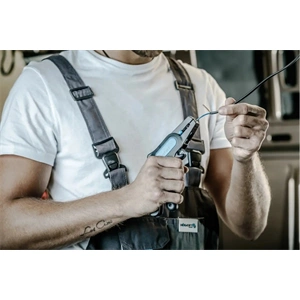 Kábel blankoló fogó, automata, 180mm,  0,2-6 mm², HÖGERT HT1P187