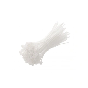 Kábelkötegelő 2,5 x 100mm, fehér, 100db/csomag HÖGERT HT2C717