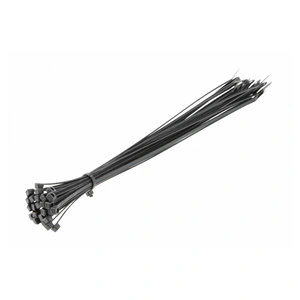Kábelkötegelő 3,6 x 300mm, fekete, 25db/csomag HÖGERT HT2C707