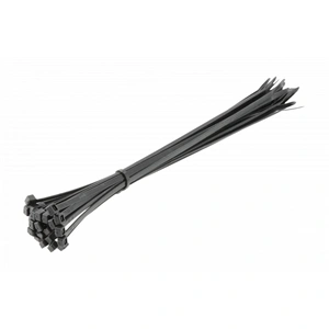 Kábelkötegelő 4,8 x 300mm, fekete, 25db/csomag HÖGERT HT2C711