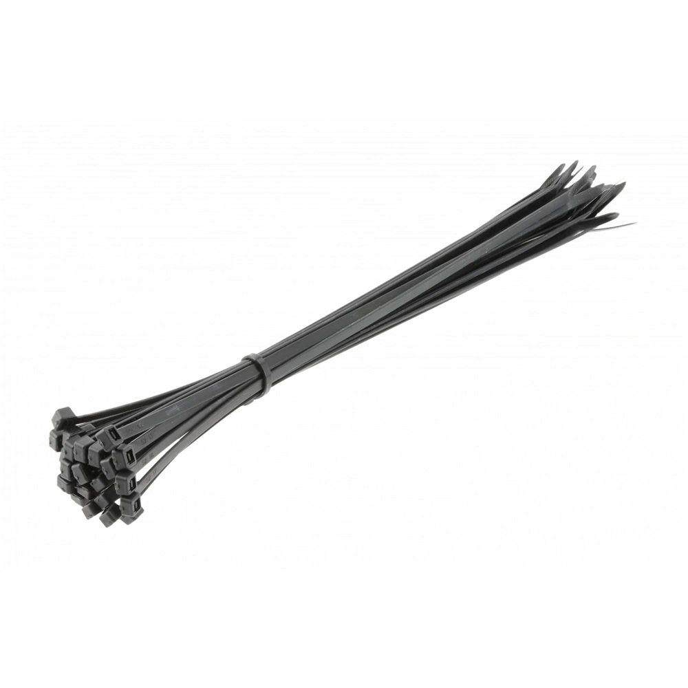 Kábelkötegelő 4,8 x 300mm, fekete, 25db/csomag HÖGERT HT2C711