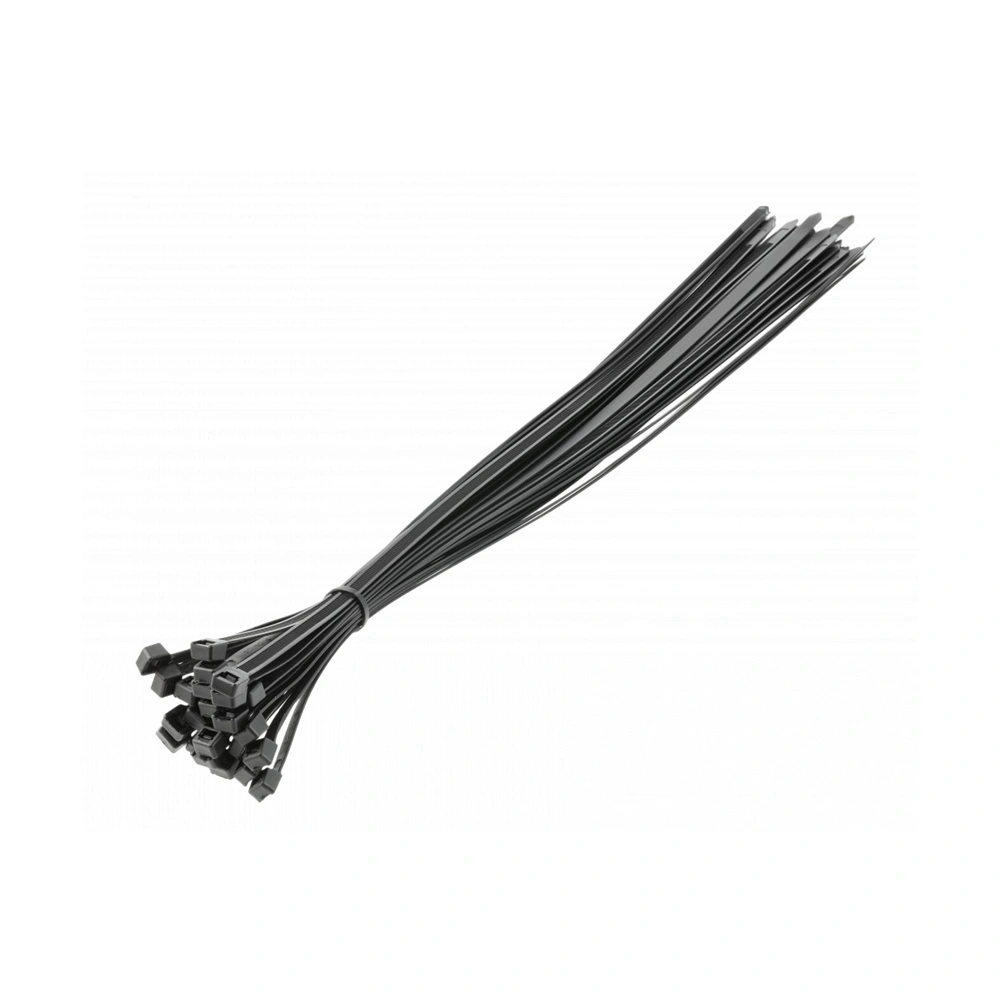 Kábelkötegelő 9 x 600mm, fekete, 25db/csomag HÖGERT HT2C716