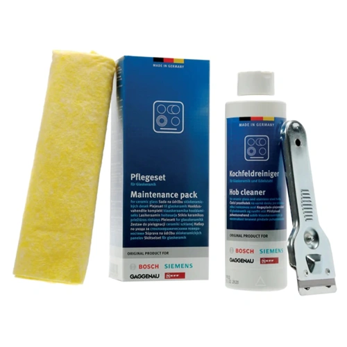 Karbantartó csomag (eredeti) BOSCH tűzhely, indukciós főzőlap tisztító