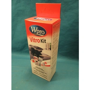Kerámialap tisztító szett (Activ Vitro + kaparó + 10db penge) WPRO KVC004 