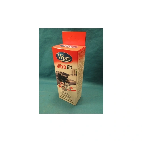Kerámialap tisztító szett (Activ Vitro + kaparó + 10db penge) WPRO KVC004 