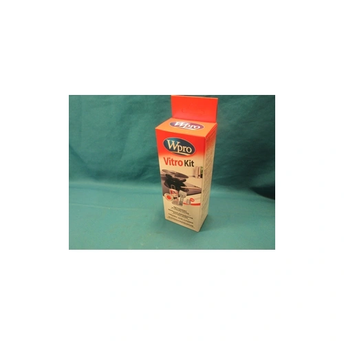 Kerámialap tisztító szett (Activ Vitro + kaparó + 10db penge) WPRO KVC004 / RENDELÉSRE