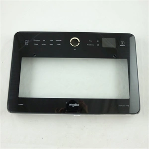 Keret+üveg, ajtó külső (eredeti) WHIRLPOOL / INDESIT mikrohullámú sütő / RENDELÉSRE