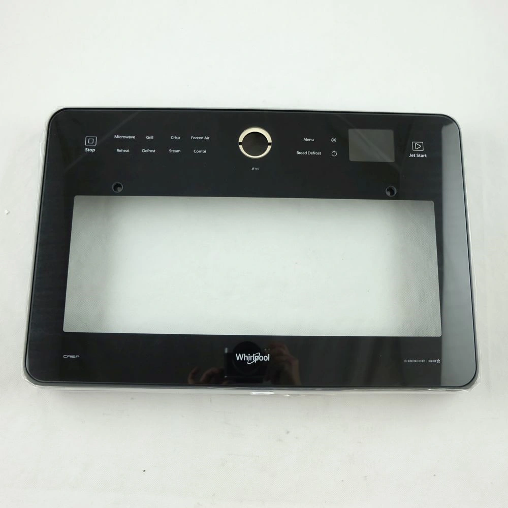 Keret+üveg, ajtó külső (eredeti) WHIRLPOOL / INDESIT mikrohullámú sütő / RENDELÉSRE