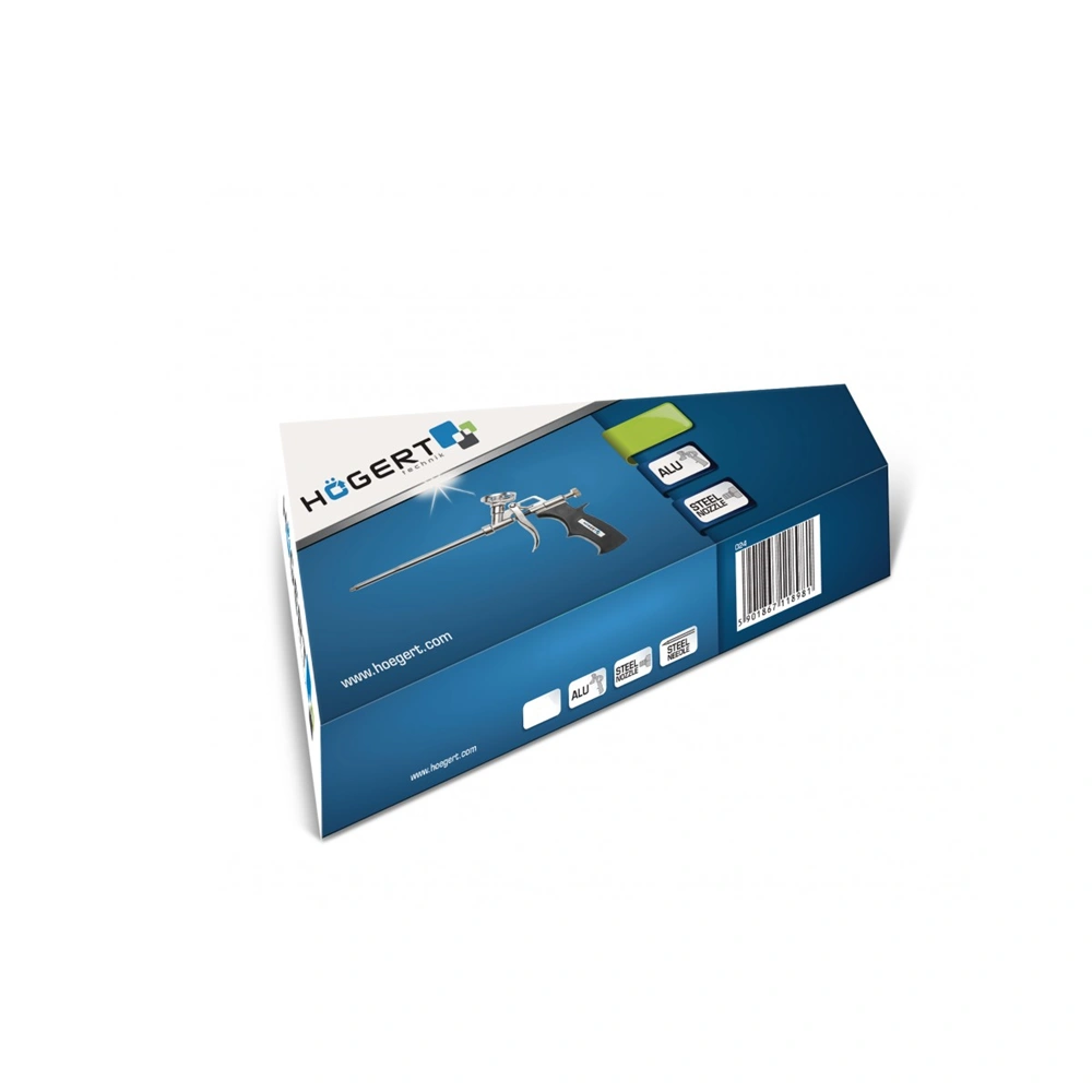 Kinyomó pisztoly purhabhoz, 320 mm, HÖGERT HT4R425