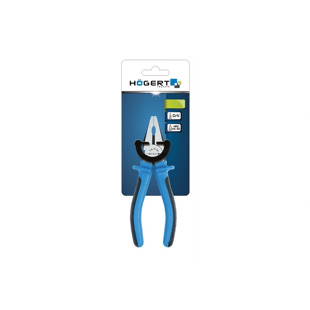 Kombinált (egyetemes) fogó, 160  mm, HÖGERT HT1P006 Kombinált (egyetemes) fogó, 160  mm, HÖGERT HT1P006