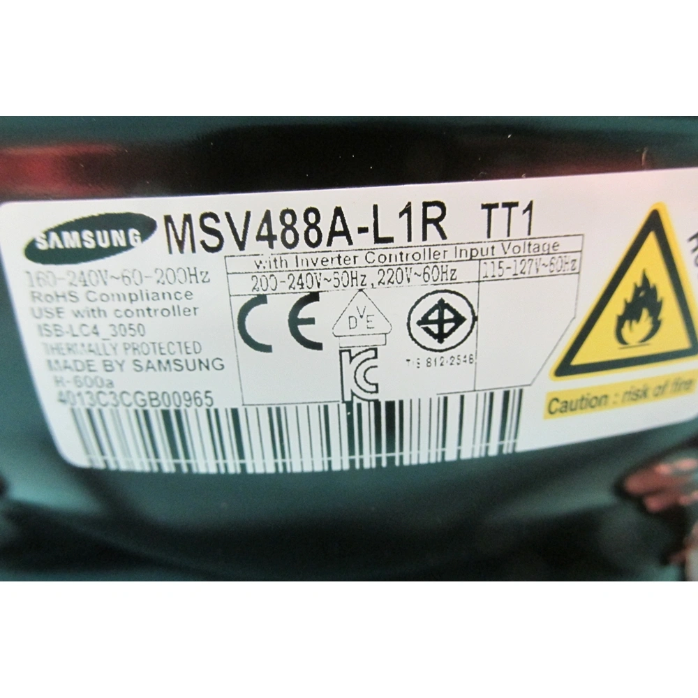 Kompresszor R600 (eredeti, inverteres) SAMSUNG hűtőgép / RENDELÉSRE