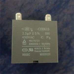 Kondenzátor 2,5UF /450V (eredeti) ELECTROLUX mosógép / RENDELÉSRE
