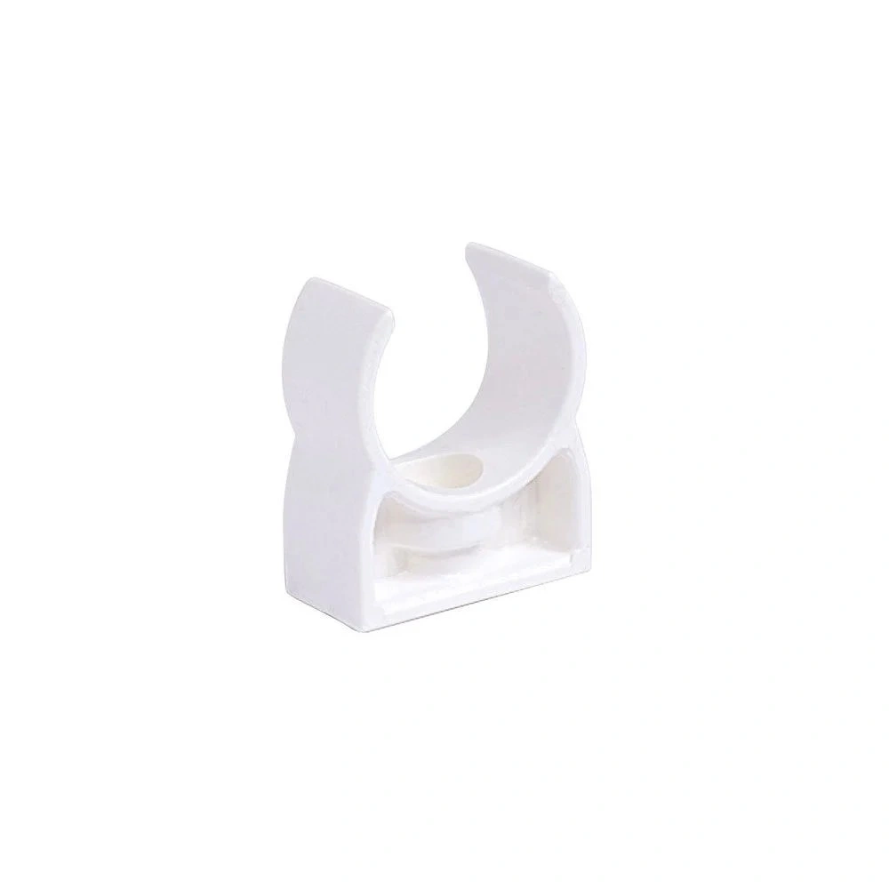 Kondenzvíz cső rögzítő bilincs, fehér, 20mm, (VECAMCO) klíma