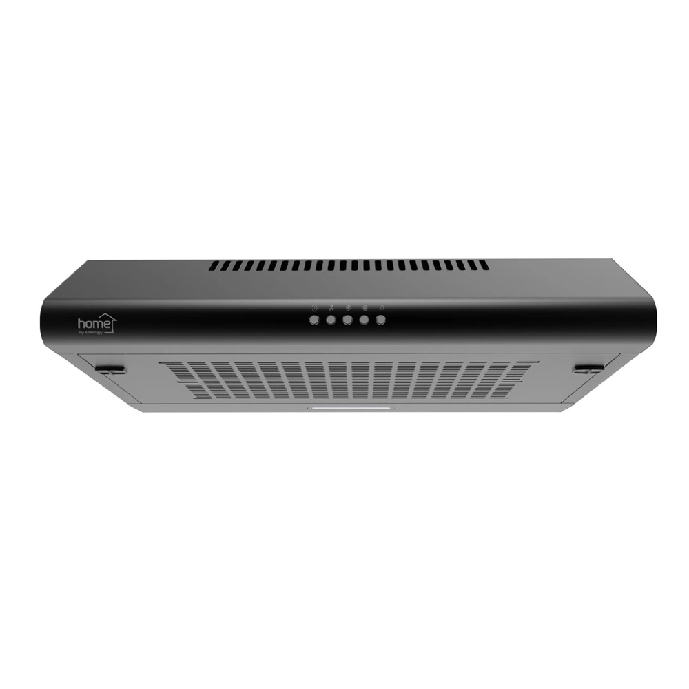 Konyhai páraelszívó HURRICANE, 3 sebesség, 2 motoros, 200 W, 60cm, fekete, HOME KPE 6038B / RENDELÉSRE