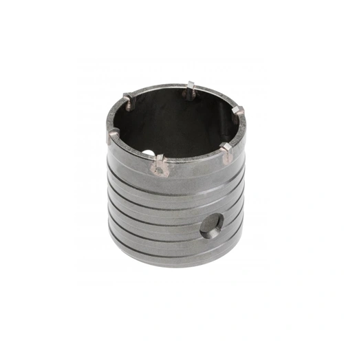 Körkivágó karbid bevonattal, betonhoz 65 mm, törmelék elvezetővel, műanyag tartóban, HÖGERT HT6D485  / RENDELÉSRE
