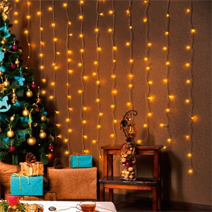LED-es fényfüggöny, 100 db LED, 220x0,55 cm , hidegfehér, 8 program, IP44, / RENDELÉSRE LED-es fényfüggöny, 100 db LED, 220x0,55 cm , hidegfehér, 8 program, IP44, / RENDELÉSRE