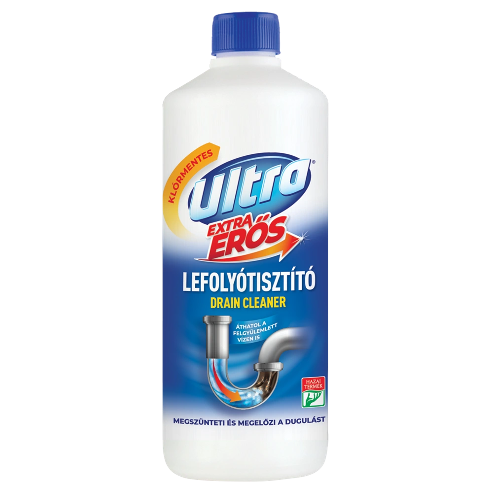 Lefolyótisztító extra erős 1 liter Ultra