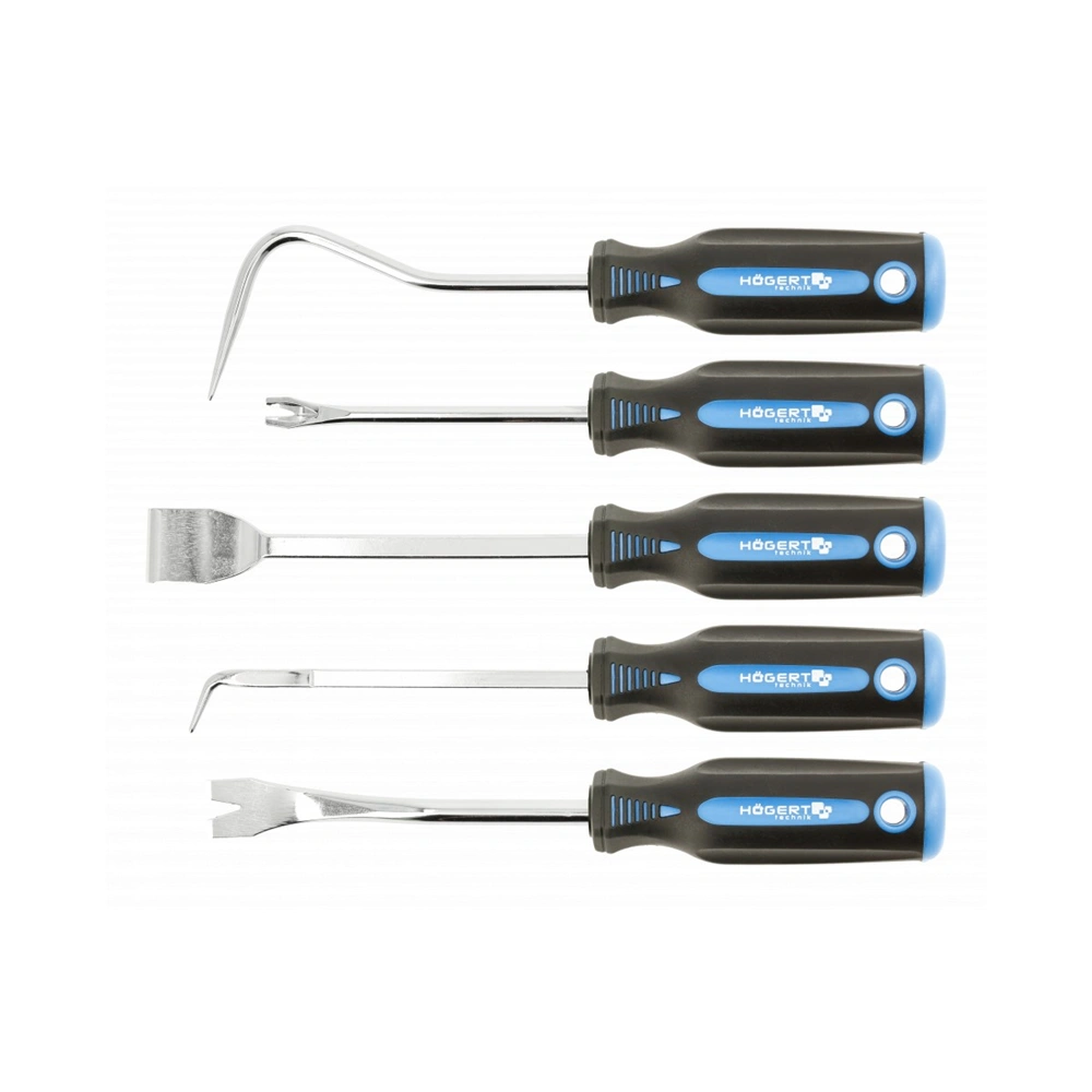 Lehúzó- és kampó készlet, 5 részes, HÖGERT HT8G397