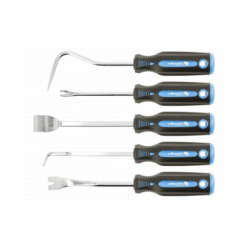 Lehúzó- és kampó készlet, 5 részes, HÖGERT HT8G397