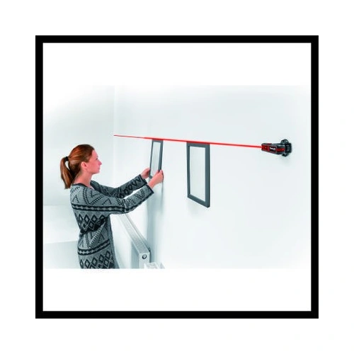 Lézeres szintező, tartókonzol, 5/20 m munkatartomány, 2 x AA, Einhell TC-LL 1 (2270095) / RENDELÉSRE