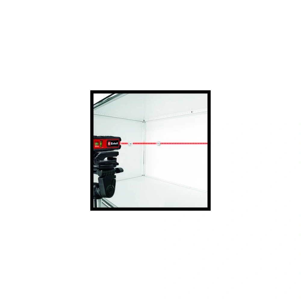 Lézeres szintező, tartókonzol, 5/20 m munkatartomány, 2 x AA, Einhell TC-LL 1 (2270095) / RENDELÉSRE