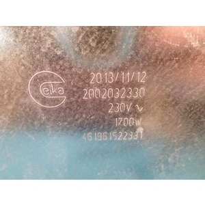MEGSZŰNT 1700W 180mm Főzőlap (kerámia) WHIRLPOOL tűzhely 
