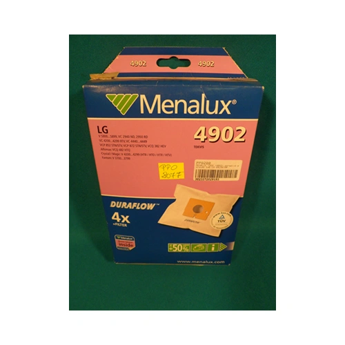 MENALUX 4902 (T202) porszívó porzsák 5db LG/GPLDSTAR,TEKVIS 
