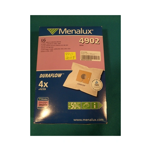 MENALUX 4902 (T202) porszívó porzsák 5db LG/GPLDSTAR,TEKVIS 