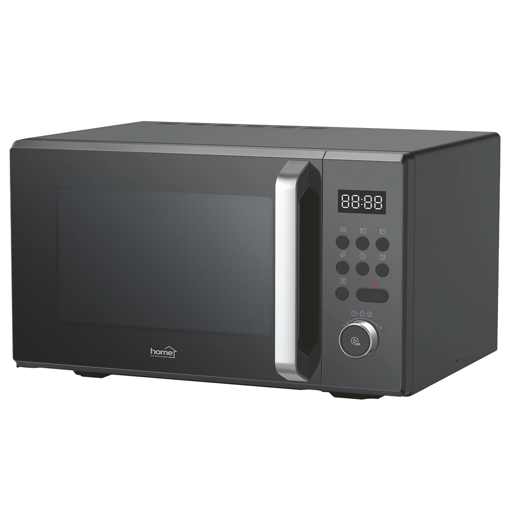 Mikrohullámú sütő, 1000 W, 32 l kapacitás, 95 p időzítő, 5 teljesítményszint, 8 program, gyerekzár, Home HGMH32D