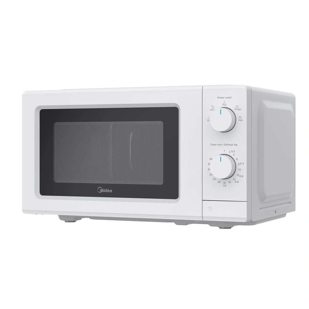 Mikrohullámú sütő, 700 W, 19 L, mechanikus, 5 fokozat, MIDEA MD-MP012MK-WH 