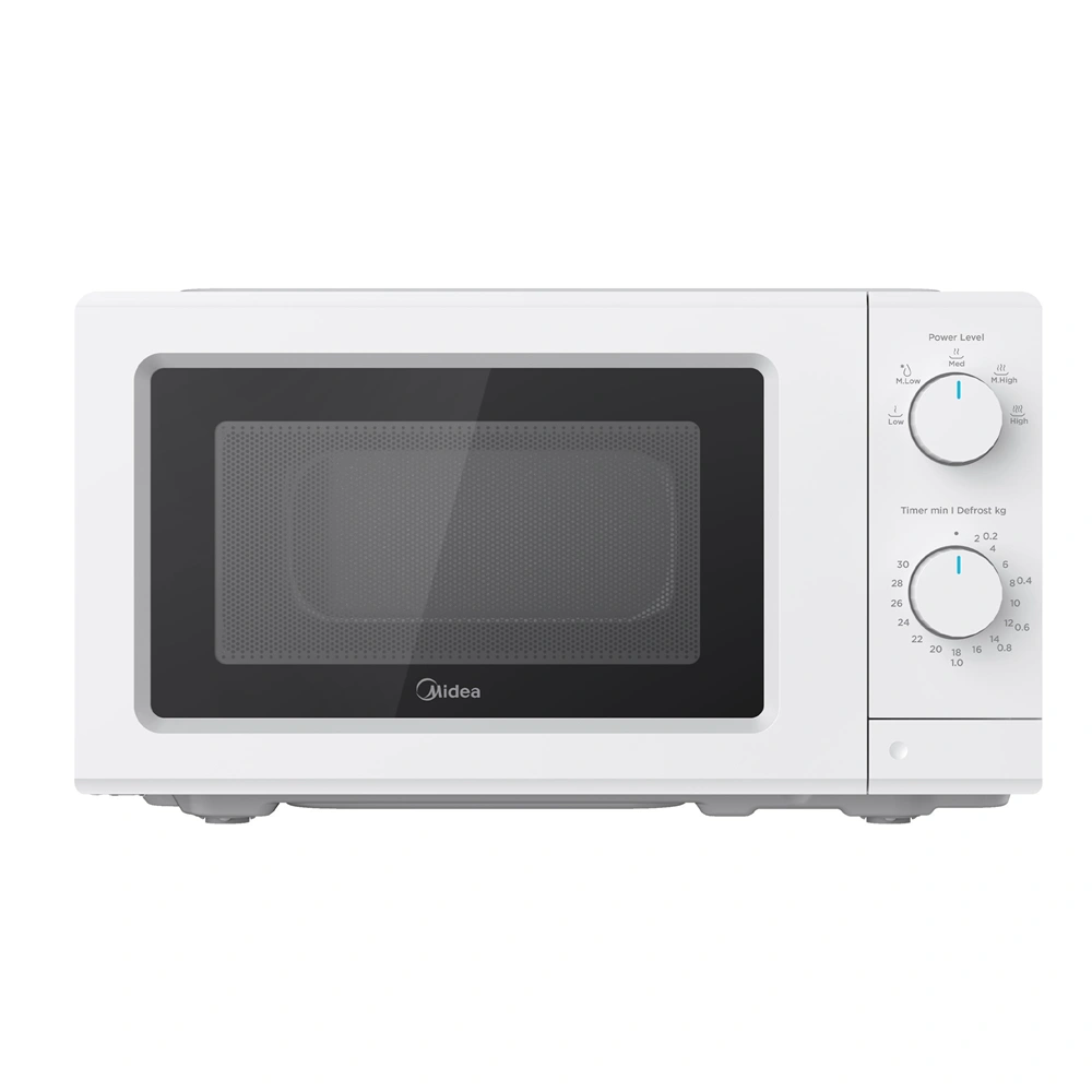 Mikrohullámú sütő, 700 W, 19 L, mechanikus, 5 fokozat, MIDEA MD-MP012MK-WH 