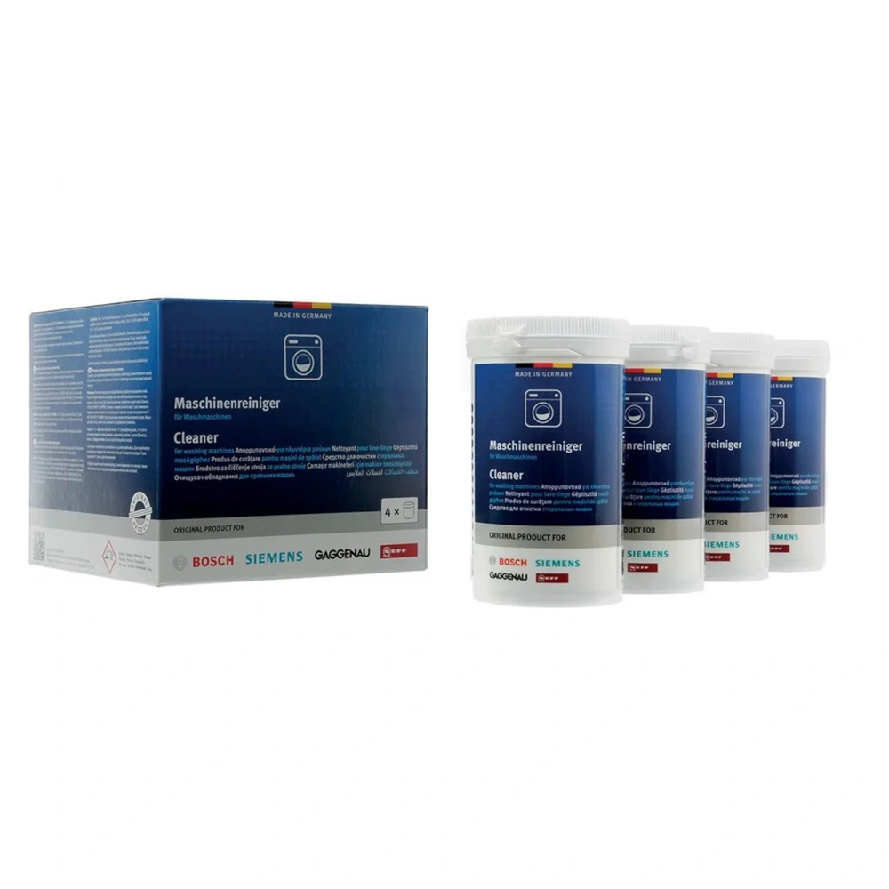 Mosógép tisztítópor 4x200g (eredeti) BOSCH mosógép