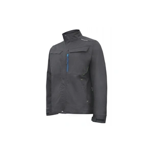 Munkavédelmi kabát, 3XL (58), fekete, 5db zseb, állítható derék, REETZ, HÖGERT HT5K823- 3XL / RENDELÉSRE