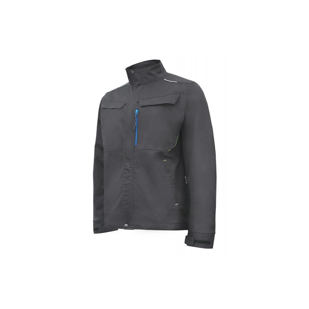 Munkavédelmi kabát, 3XL (58), fekete, 5db zseb, állítható derék, REETZ, HÖGERT HT5K823- 3XL / RENDELÉSRE