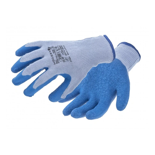 Munkavédelmi kesztyű, latex mártott, 11-es méret (XXL), HÖGERT HT5K752-11
