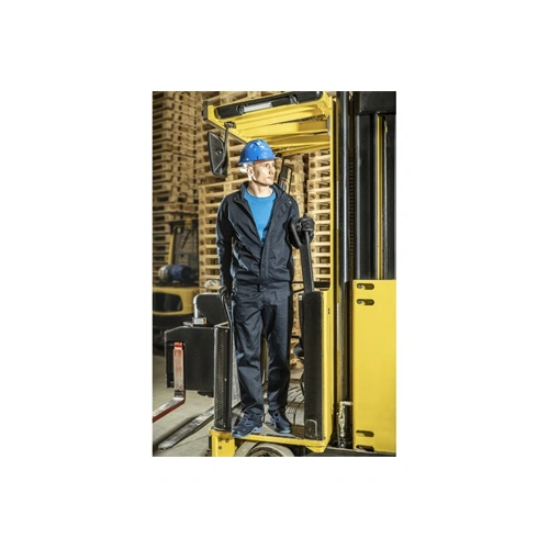 Munkavédelmi póló, M, kék, 100% pamut, HÖGERT HT5K412-M / RENDELÉSRE