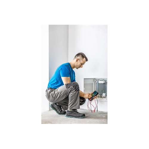 Munkavédelmi póló, M, kék, 100% pamut, HÖGERT HT5K412-M / RENDELÉSRE