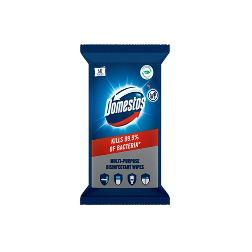 Nedves törlőkendő fertőtlenítő hatással 60 lap/csomag Domestos Óceán