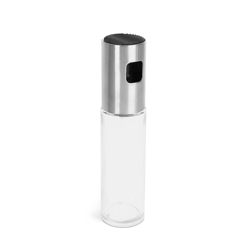 Olaj és ecet permetező spray, 100 ml, rozsdamentes acél
