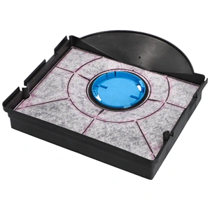 Páraelszívó aktívszénszűrő 205x185x43mm 350g WPRO CHF303 /KSU505/