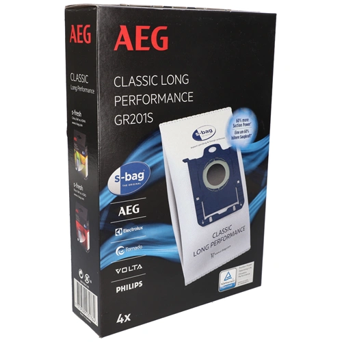 Porzsák, S-BAG 4db (eredeti) AEG porszívó