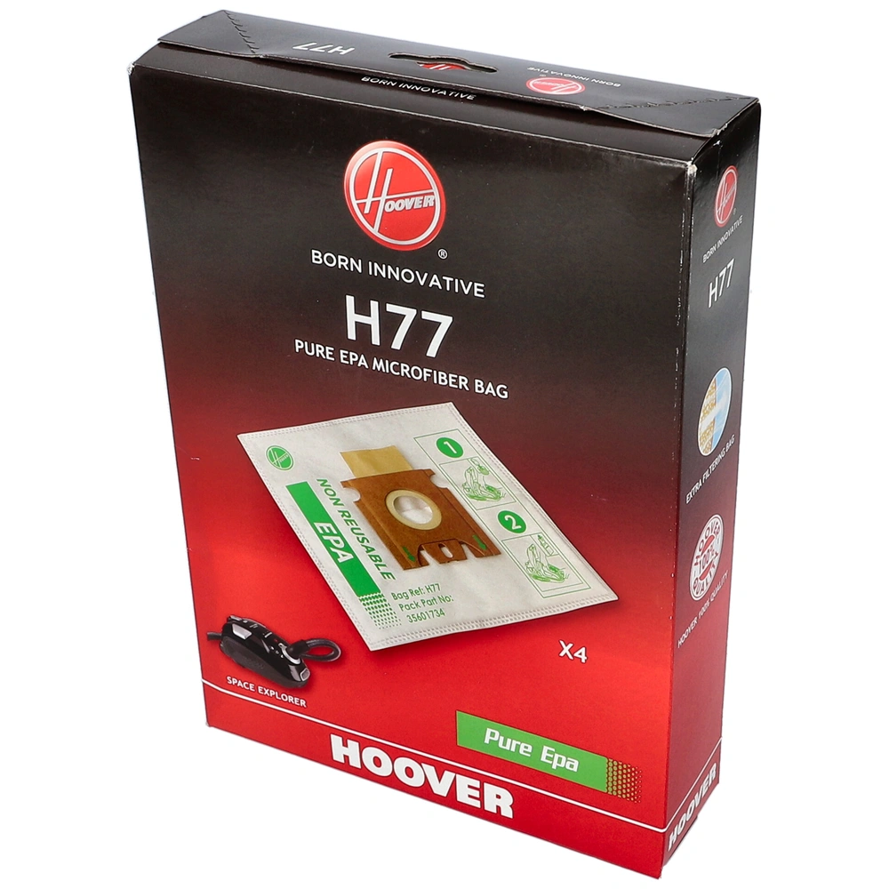 Porzsák, mikroszálas 4db-os (eredeti) HOOVER porszívó 