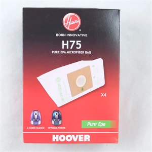 Porzsák, mikroszálas H75 4db (eredeti) HOOVER porszívó / RENDELÉSRE