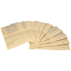 Porzsák, papír 10db-os (univerzális) BAUKNECHT porszívó / RENDELÉSRE