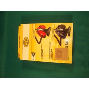 Porzsák, papír 5db-os (utángyártott) ETA porszívó pl: 0414/0415/1415 DRACO / RENDELÉSRE