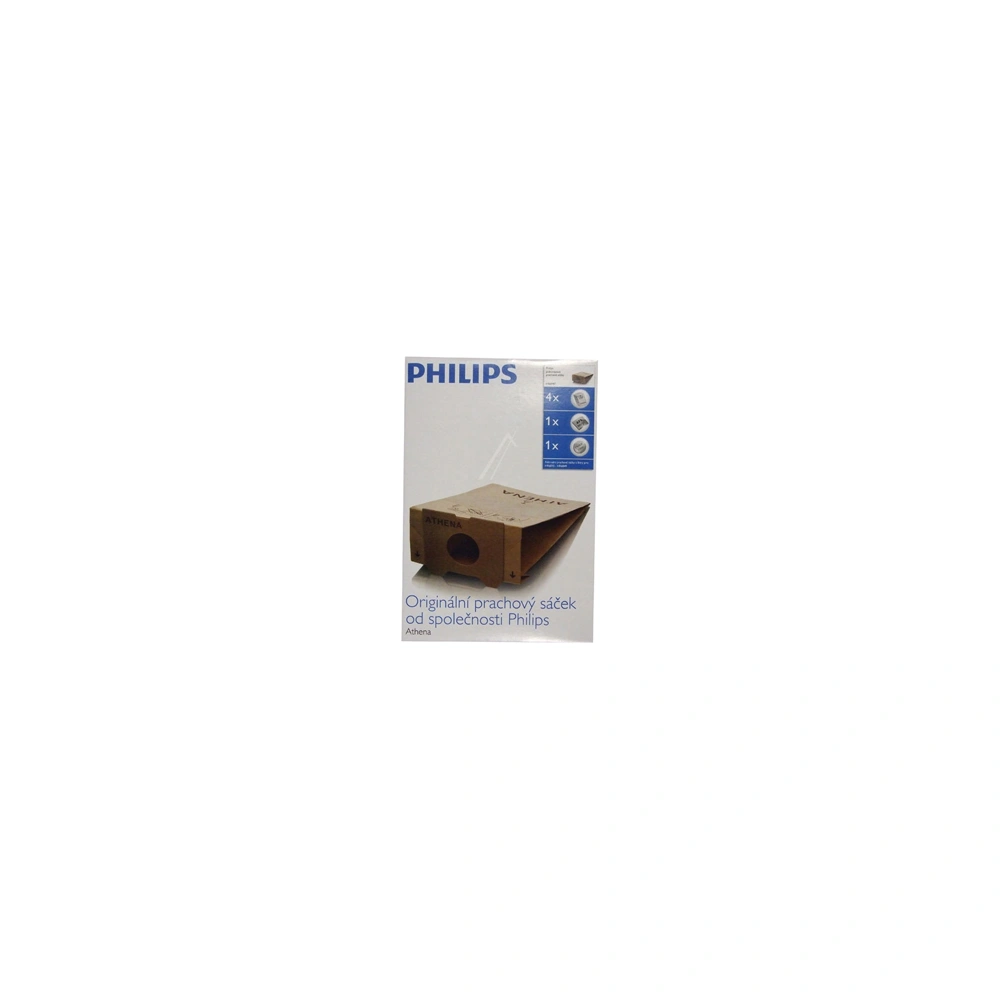 Porzsák papír Philips HR6947 4db +2db szűrő / RENDELÉSRE