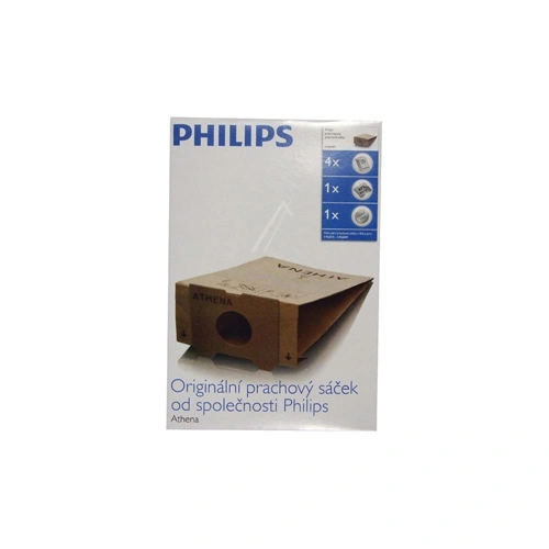 Porzsák papír Philips HR6947 4db +2db szűrő / RENDELÉSRE